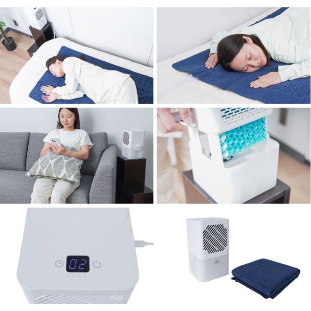 敷きパッド ひんやり水流快眠マット3 消費電力約6W 水を流し続けて
