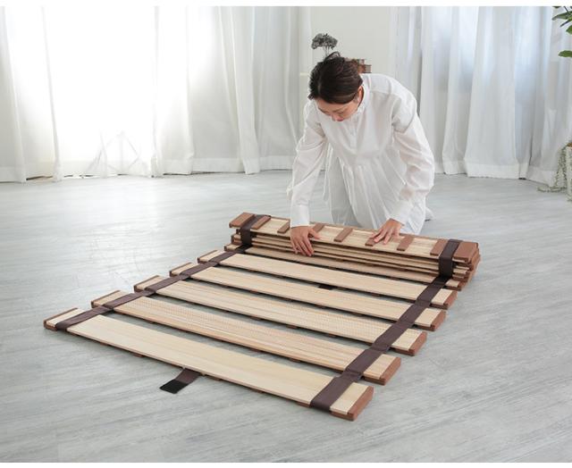 みやび格子 すのこベッド シングル ロール式 みやび格子」すのこベッド シングル ロールタイプ その他ベッド関連