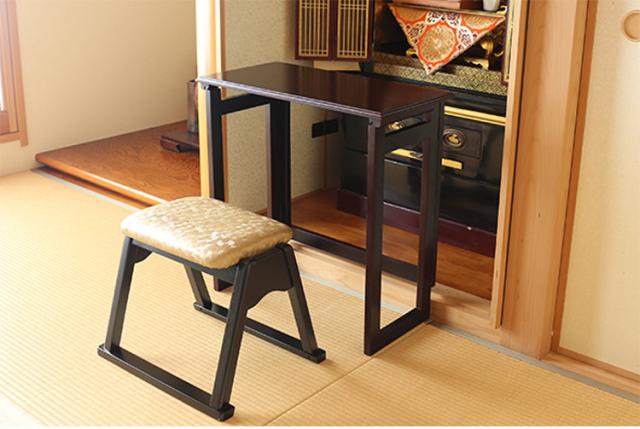 天然木 桐製 折りたたみ便利机 ハイタイプ 60×30cm 完成品 折りたたみ