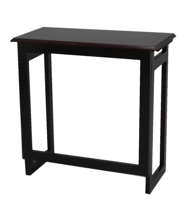 天然木 桐製 折りたたみ便利机 ハイタイプ 60×30cm 完成品 折りたたみテーブル 供物台 経机 天然木 文机 仏具台 法事 お彼岸 折り畳み 和室 和風 仏前 折りたたみ デスク 折り畳み テーブル単品(代引不可)【送料無料】_4