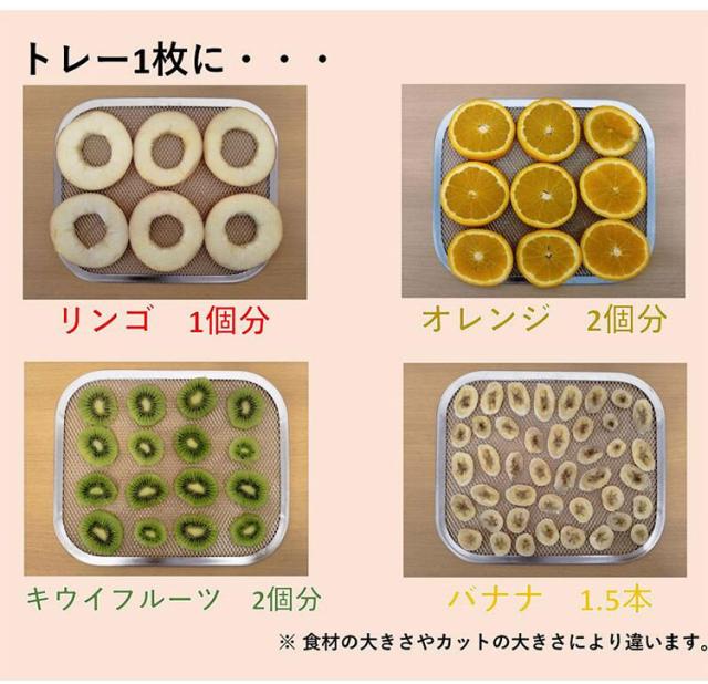 プチマレンギ mini 東明テック 家庭用食品乾燥機 ホワイト TTM-270WH ブルー TTM-270BL フードドライヤー 小型 ミニ 食品乾燥器 ドライフルーツ ドライフード ビーフジャーキー(代引不可)【送料無料】_8