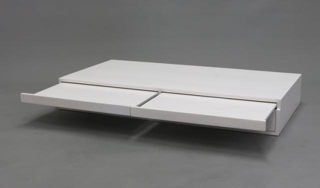 家電下スライドトレー 幅80cm 天然木 桐材 完成品 家電下 スライドトレー スライドテーブル トースター 電子レンジ 炊飯器 レンジラック 棚 ラック 作業台 電話台 引き出し付き 引き出し 2個(代引不可)【送料無料】_6