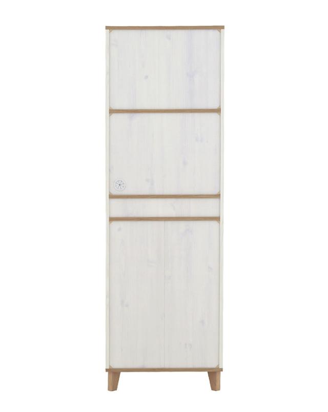 リビストレンジラックRV180-60RB WH/GN ホワイト×グレーナチュラル 幅58cm レンジラック 食器棚 レンジ台 キッチン収納 キッチンラック キッチンカウンター【送料無料】_9