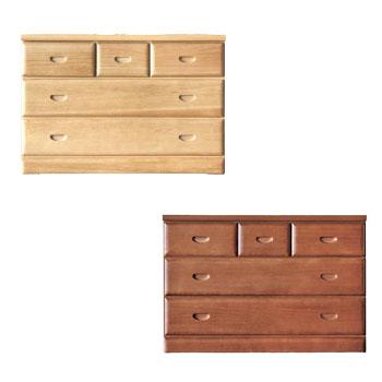 たんす チェスト 完成品 国産 幅101cm 奥行41cm 高さ71cm おしゃれ 北欧 5段 木製 日本製 収納 箱 ボックス スライドレール(代引不可)【 の通販は