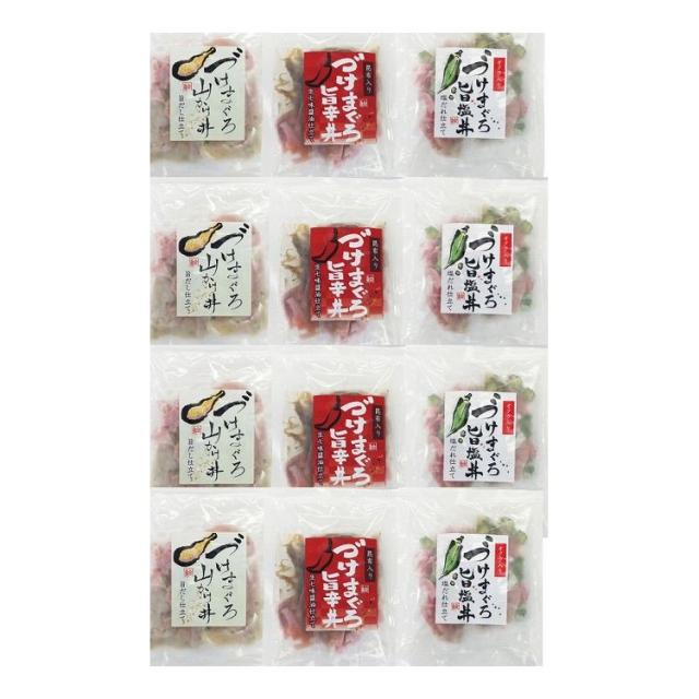 静岡 まぐろ惣菜丼の具 3種詰合せ グルメ 人気 おすすめ ギフト 贈答 取り寄せ お取り寄せグルメ お取り寄せ 熨斗 のし 贈り物(代引不可)【送料無料】