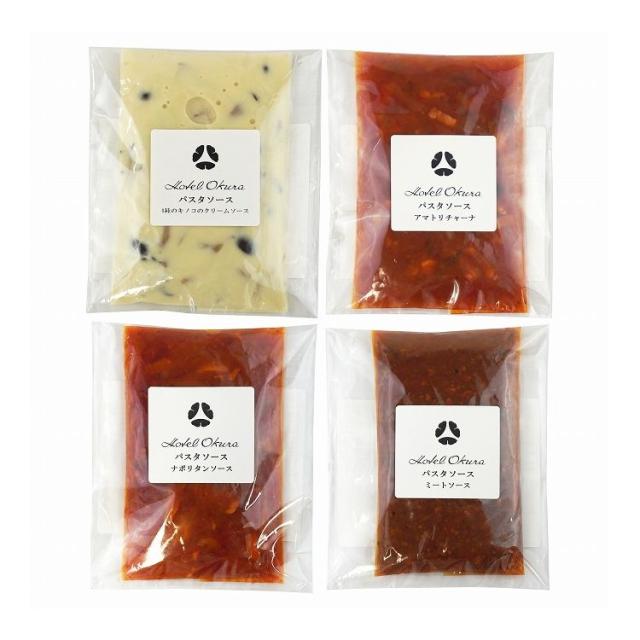 東京 ホテルオークラ 4種類のパスタソース グルメ 人気 おすすめ ギフト 贈答 取り寄せ お取り寄せグルメ お取り寄せ 熨斗 のし 贈り物(代引不可)【送料無料】の通販は 6,660円