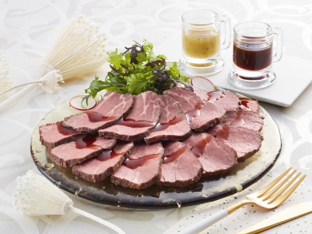 父の日 お中元 東京小金井 TERAKOYA 監修 2種のソースで味わう ローストビーフ ギフト 産直 ご当地グルメ 熨斗 贈り物 のし対応 (代引不可)【送料無料】_2