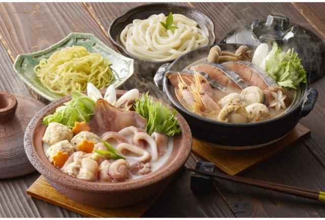 父の日 お中元 石狩鍋&amp;鶏白湯鍋 食べ比べセット 鍋セット ギフト 産直 ご当地グルメ 熨斗 贈り物 のし対応 (代引不可)【送料無料】_1