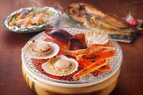 北海道 海鮮浜焼きセット バーベキュー カニ イカ ホタテ お中元 海鮮 夏ギフト お取り寄せグルメ 熨斗 のし ギフト プレゼント(代引不可)【送料無料】_1