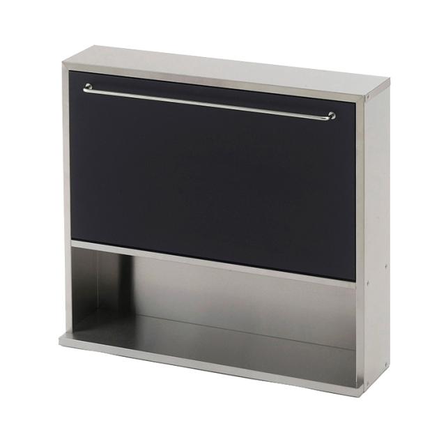 下村企販 日本製 燕三条 隠せるスパイスラック ブラック 調味料ラック