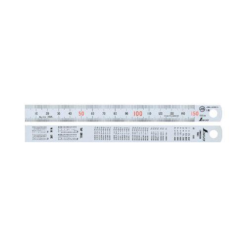 シンワ 直尺ステン1500mm 14052(代引き不可)【送料無料】