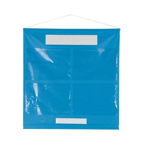 ユニット フリー掲示板A3青セット・ターポリン・965X930mm 46401B