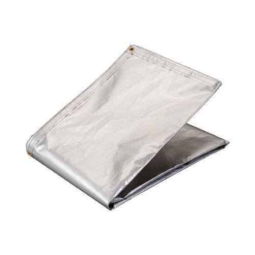 TRUSCO アルミ蒸着塩ビ遮熱シート 1.8×2.7M TRSPC1827(代引き不可)【送料無料】の通販は 16,466円