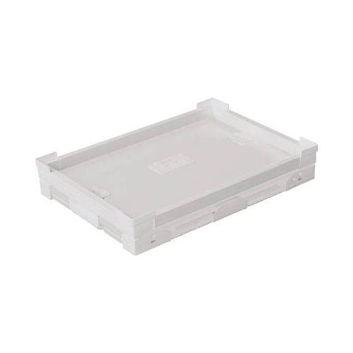 KUNIMORI プラダン折畳み FNSコンテナ 40L(SWコーナー)ホワイト 79100FNS40LWH(代引き不可)【送料無料】