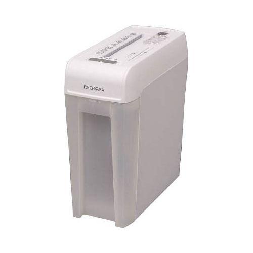 IRIS 細密シュレッダー ホワイト P6HMCSWH(代引き不可)【送料無料】