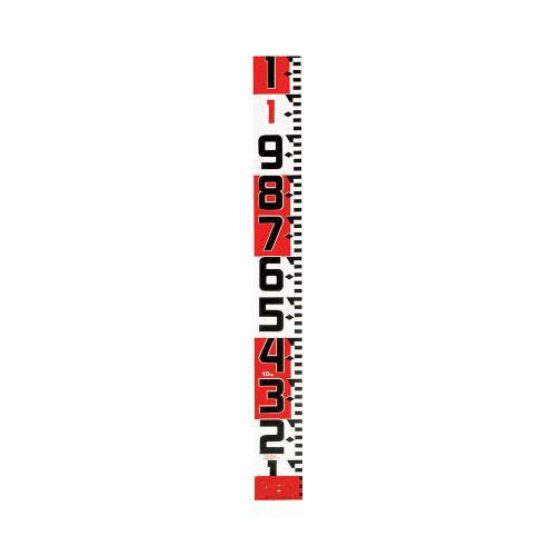 タジマ シムロンロッド-120長さ 20m/裏面仕様 1mアカシロ/紙函 SYR20WK(代引き不可)【送料無料】