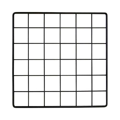 WAKI メッシュパネル 900X900mm 黒 EMP011(代引き不可)【送料無料】