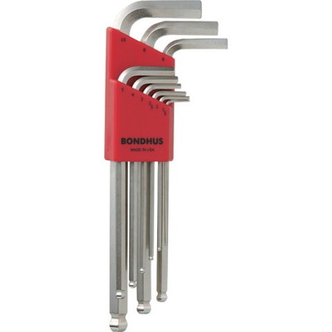 ボンダス ボールポイント・Lーレンチセット ロング セット9本組(1.5-10mm) BLX9MLB(代引不可)【送料無料】の通販は 5,180円