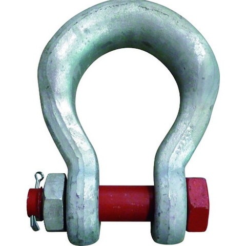 クロスビー ワイドボディーシャックル 7t G21607T(代引不可)【送料無料】の通販は