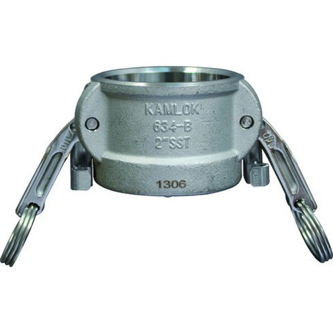 トヨックス 634-BL カムロック ツインロックタイプカプラー ダストキャップ ステンレス 1-1/2インチ SST 634BL112SST(代引不可)【送料無料】