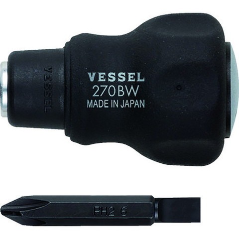 ベッセル クッションスタビー 差替ドライバー No.270BW-62(+2/-6) 270BW62(代引不可)