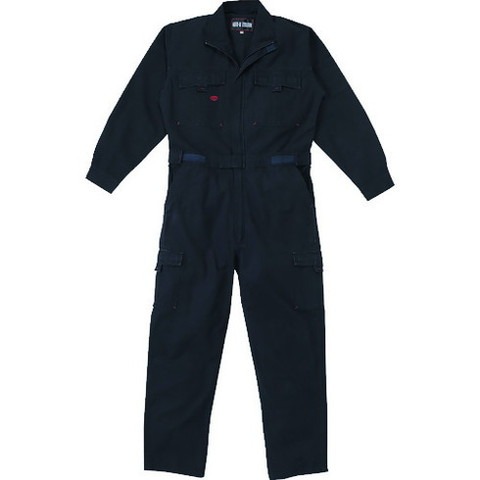 ■AUTO-BI 防炎つなぎ服 ネイビー 4Lサイズ ■AUTO-BI 防炎つなぎ服 ネイビー 4Lサイズ