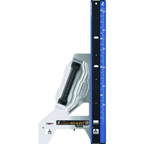 シンワ 丸ノコガイド定規 エルアングルPlus アジャスト 60cm 併用目盛 73181(代引不可)【送料無料】