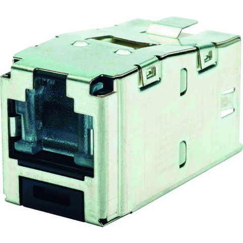 パンドウイット カテゴリ6A RJ45モジュラージャック シールド TGタイプ CJSH6X88TGY CJSH6X88TGY(代引不可)