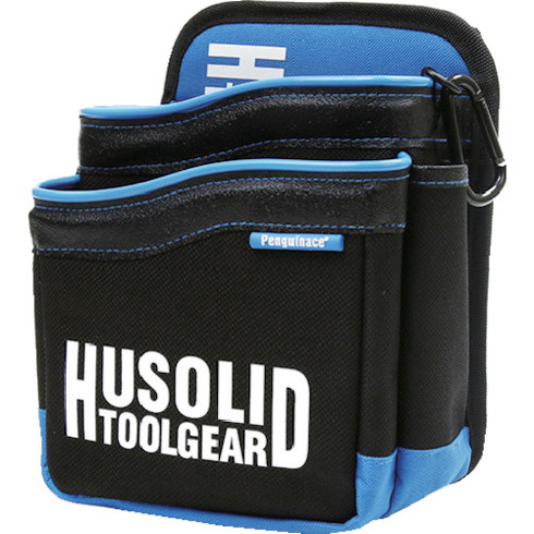 ペンギンエース HUSOLID TOOLGEAR HT-011 ブルー ペンギンエース HT011B 手作業工具 バックパック ツールバッグ 工具差し 腰袋(代引不可)【送料無料】
