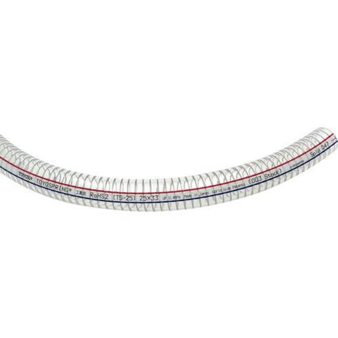 トヨックス 工場設備配管・各種機械配管用耐圧ホース トヨスプリングホース 内径19mm×外径26mm 長サ50m TS-19-50 トヨックス TS1950 空圧用品 流体継手 チューブ 工業用ホース(代引不可)【送料無料】_2