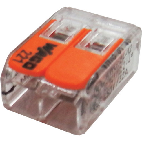 JAPPY ワンタッチコネクタ クリアタイプ 100個入 電線数2本 JAPPY WFR2JP 電子機器 電気 電子部品 コネクタ(代引不可)【送料無料】の通販は 6,010円