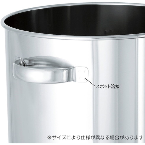 日東 ステンレスタンク ストレート貯蔵用タンク(フタ付) 4L 日東 ST18 