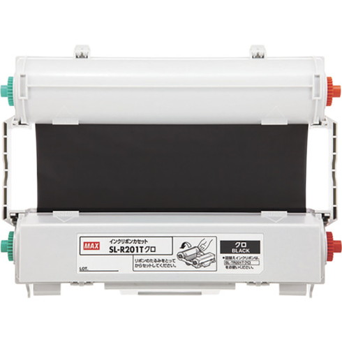 MAX ビーポップ CPM-200用インクリボンカセット SL-R212Tオレンジ 50m巻 MAX SLR212T オフィス 住設用品 オフィス備品 ラベル用品(代引不可)【送料無料】