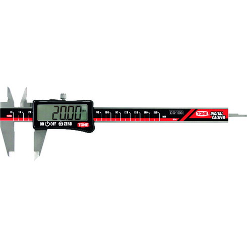TONE デジタルノギス TONE DC150 測定 計測用品 測定工具 ノギス(代引不可)【送料無料】
