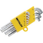 ミトロイ L型ホローレンチ スタビーショートmmホルダー9本組 ミトロイ HS900S 手作業工具 ドライバー 六角棒レンチ 六角棒レンチ(代引不可)【送料無料】の通販は 5,189円