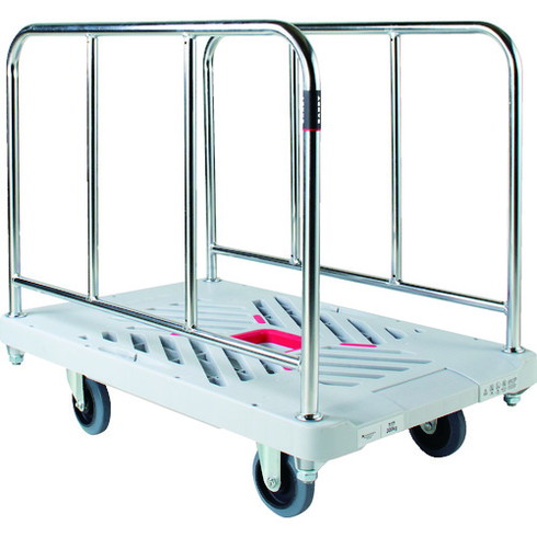 ダンディ プラスチック台車 ダンディXシリーズ タイプXA カゴ台車 W935×D605 (XABW 4045) プラスチック台車 \u203b固定両サイド サイレントキャスター XA-P ダンディ