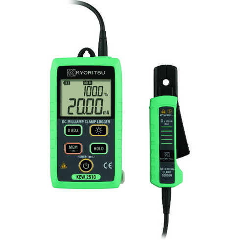 KYORITSU DCミリアンペアクランプロガー KYORITSU KEW2510 測定 計測用品 工業用計測機器 クランプメーター(代引不可)【送料無料】