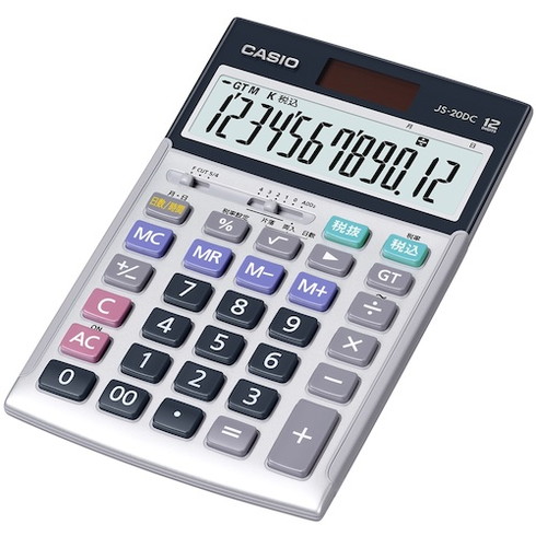カシオ 本格実務電卓 カシオ JS20DCN オフィス 住設用品 オフィス備品 電卓(代引不可)【送料無料】_1