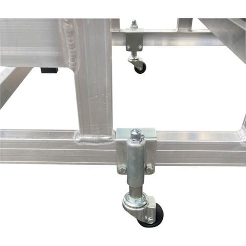 TRUSCO 溶接一体構造型作業台用 スプリング式キャスター(4個1セット) TRUSCO WTDBSC 工事 照明用品 はしご 脚立 作業台(代引不可)【送料無料】