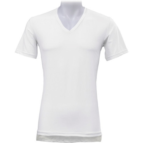 リベルタ デオドライズテック 半袖Vネック WHT (2XL) リベルタ DT25153152 環境改善用品 暑さ対策用品 冷感着(代引不可)【送料無料】