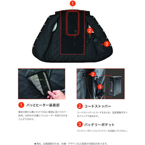 リンクサス キルトホットベスト LLサイズ リンクサス LXKHVLL 環境改善用品 寒さ対策用品 防寒着(代引不可)【送料無料】_4