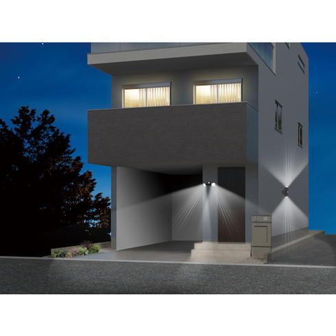 ライテックス 4.5W×2灯 ソーラー式シンプルスタイルセンサーライト ライテックス SCY60 環境改善用品 防災 防犯用品 防犯用センサーライト(代引不可)【送料無料】の通販は 6,550円