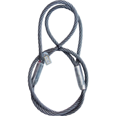 大綱 高強度6×37 カガヤキ 18mm 5m 大綱 KG1850 荷役用品 吊りクランプ スリング 荷締機 ワイヤロープスリング(代引不可)【送料無料】