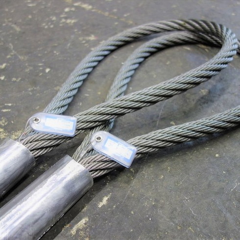 大綱 低反発スリング ゴクナン 18mm 2m 大綱 GN1820 荷役用品 吊りクランプ スリング 荷締機 ワイヤロープスリング(代引不可)【送料無料】_1