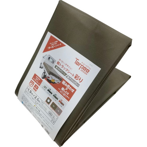 萩原 ターピー 軽トラックシート 彩リ 1号 軽トラック ODグリーン 1.9m×2.1m 萩原 IRO1ODG 梱包用品 シート ロープ トラックシート(代引不可)【送料無料】の通販は