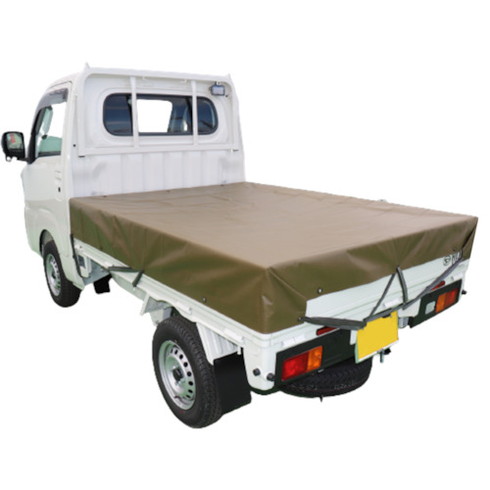 萩原 ターピー 軽トラックシート 彩リ 1号 軽トラック ODグリーン 1.9m×2.1m 萩原 IRO1ODG 梱包用品 シート ロープ トラックシート(代引不可)【送料無料】の通販は