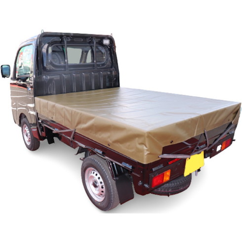 萩原 ターピー 軽トラックシート 彩リ 1号 軽トラック ODグリーン 1.9m×2.1m 萩原 IRO1ODG 梱包用品 シート ロープ トラックシート(代引不可)【送料無料】の通販は