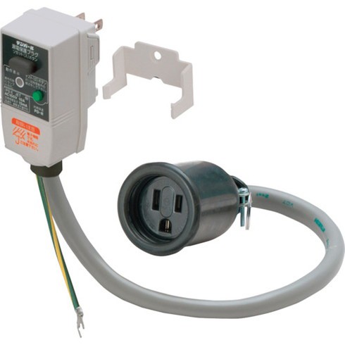テンパール テンパール工業 プラグ形漏電遮断器 10A 15mA 防水コネクターヘッダー付キ テンパール GRPD11015BNP 電子機器 電気 電子部品 ブレーカー(代引不可)【送料無料】の通販は