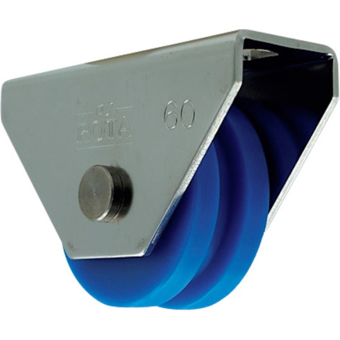 ヨコヅナ ロタ・MC防音重量戸車 60mm H型 ヨコヅナ WMS0606 金物 建築資材 建築金物 戸車(代引不可)【送料無料】