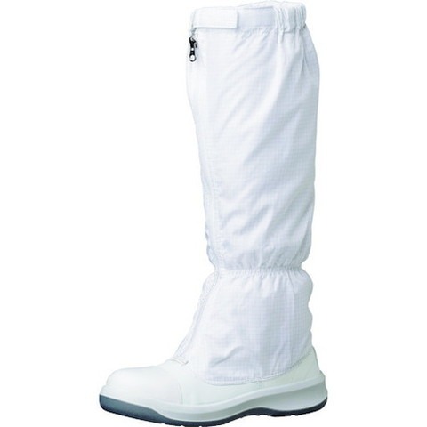 ミドリ安全 トウガード付 静電安全靴 GCR1200 フルCAP フード ホワイト 25.5cm GCR1200FCAPH25.5(代引不可)【送料無料】の通販は 9,496円